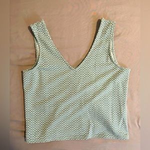 Madewell jacquard print tank